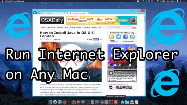 download internet explorer for a mac